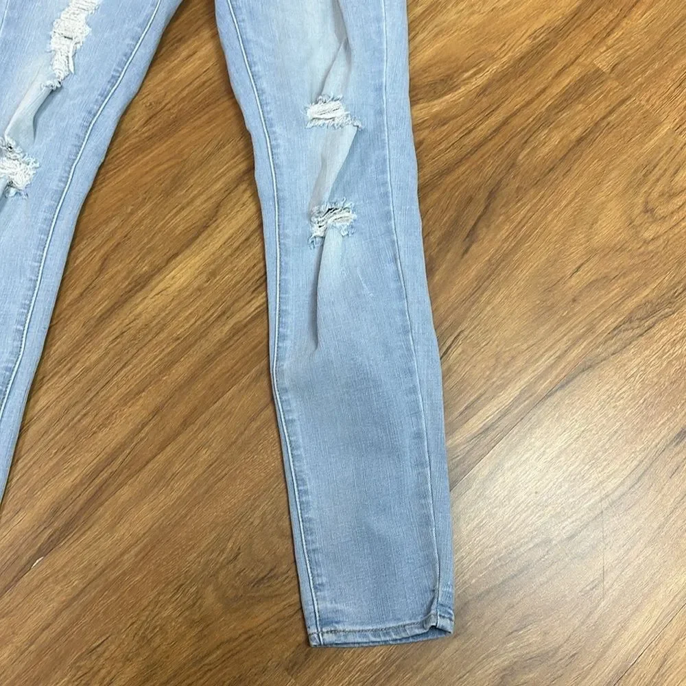 Aéropostale Denim Leggins, Jeggings Sz 4 Regular Mid Rise